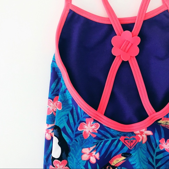 Roxy Girl Tropical One Piece - Picture 3 of 4